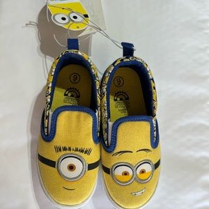 Minions Slip on Footwear Children' Shoes Unisex Size 9 Kids Boys Girls
